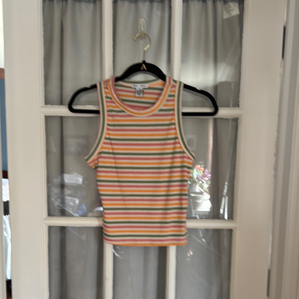 Striped Multicolor Tank Top